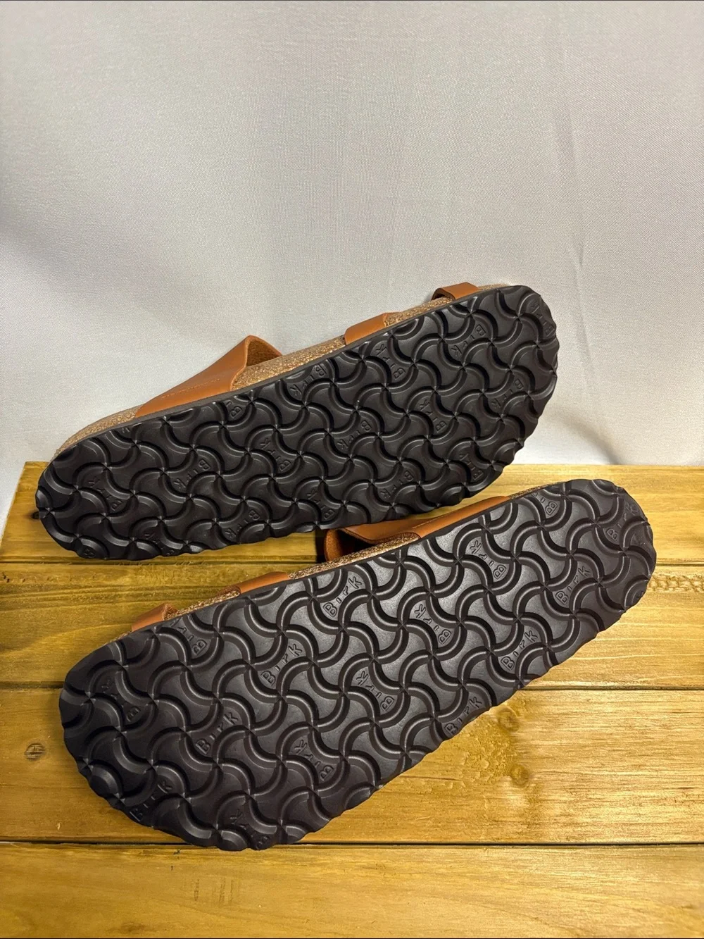 NEW Birkenstock Mayari Sandals Ginger Brown Size 40 Regular Width